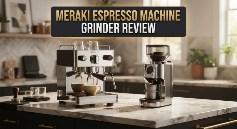 Meraki Espresso Machine Grinder Review: Café-Quality Performance