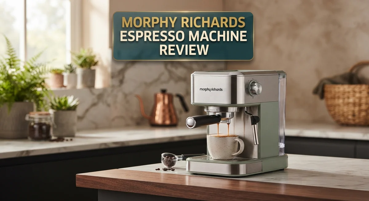 Morphy Richards Espresso Machine Review: Performance & Value
