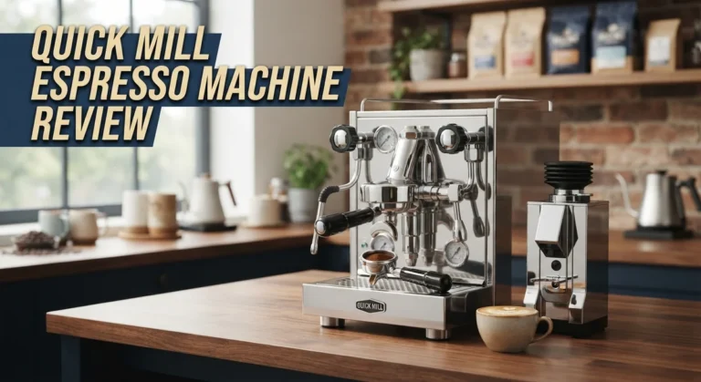 Quick Mill Espresso Machine Review: Italian-Made Quality?