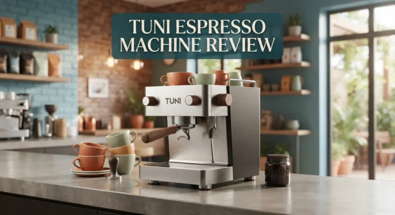 Tuni Espresso Machine Review: Professional-Grade Brewing at Home