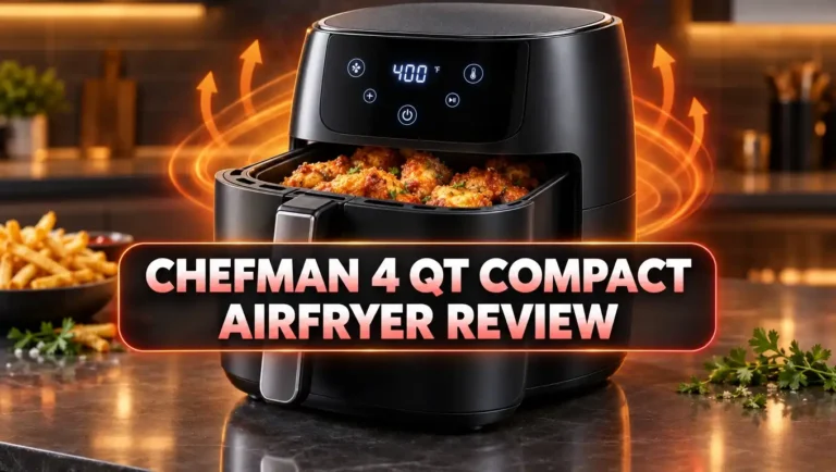 Chefman Air Fryer 4 QT Compact Airfryer Review: Worth It?