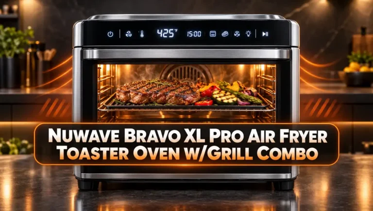 Nuwave Bravo XL Pro Air Fryer Toaster Oven w/Grill Combo Review