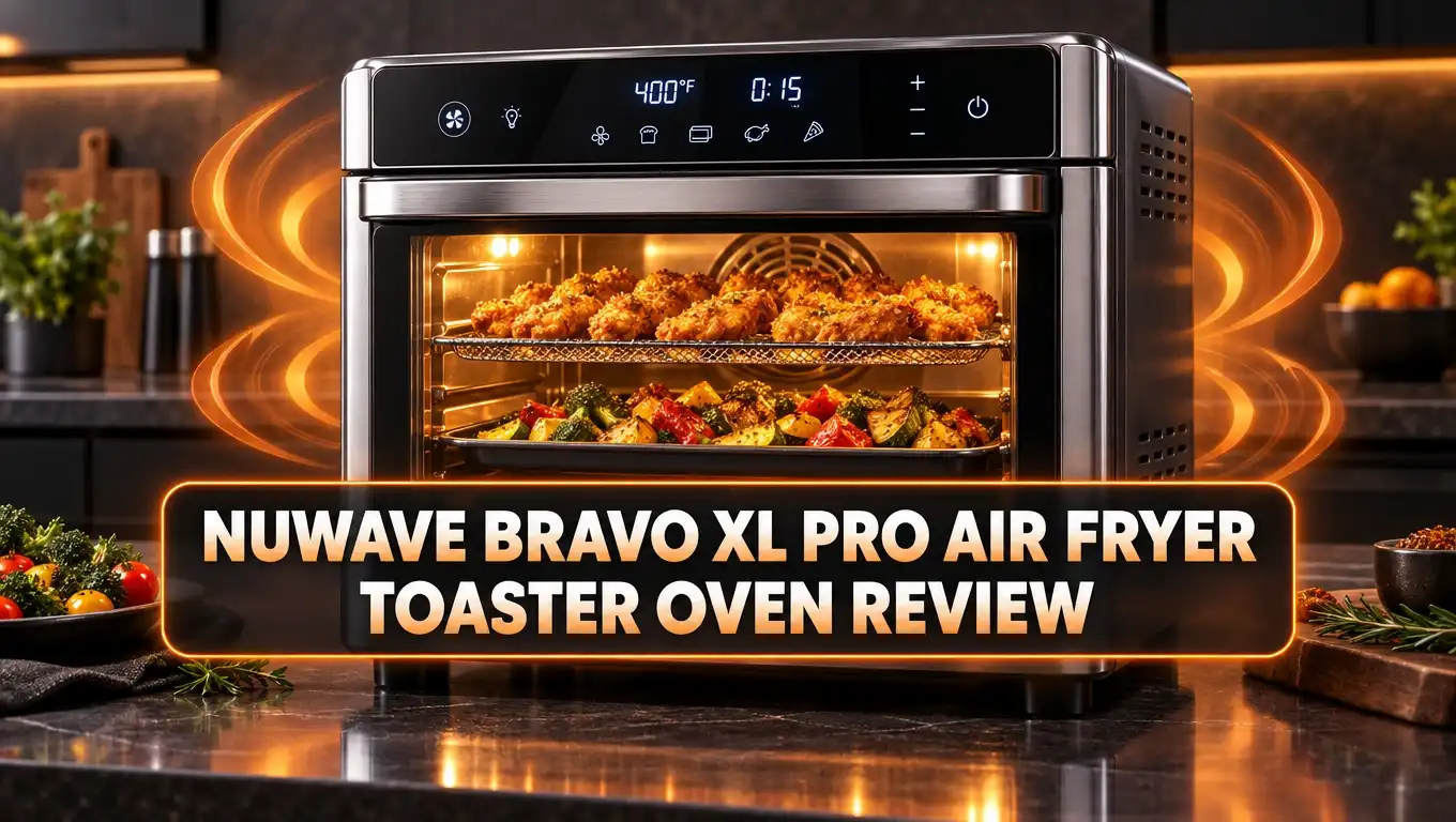 Nuwave Bravo XL Pro Air Fryer Toaster Oven Review: 30QT Oven Worth It?