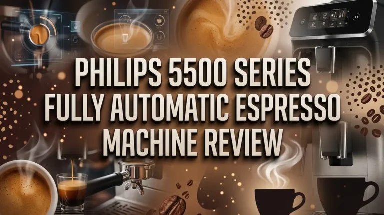 PHILIPS 5500 Series Fully Automatic Espresso Machine Review