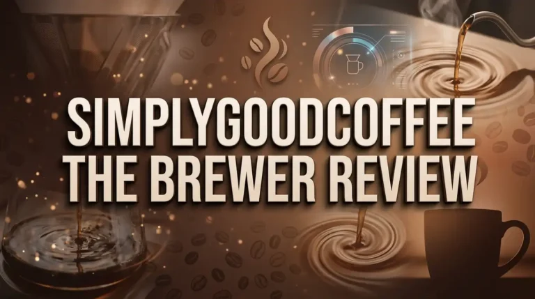 SimplyGoodCoffee THE BREWER Review: Coffee Maker Worth It?