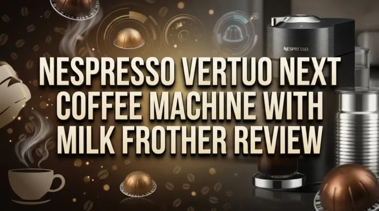 Nespresso Vertuo Next Coffee Machine with Milk Frother Review