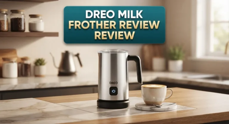 DREO Milk Frother Review: 8-in-1 BaristaMaker for Espresso Drinks