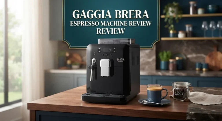 Gaggia Brera Espresso Machine Review: Features, Performance & Comparison