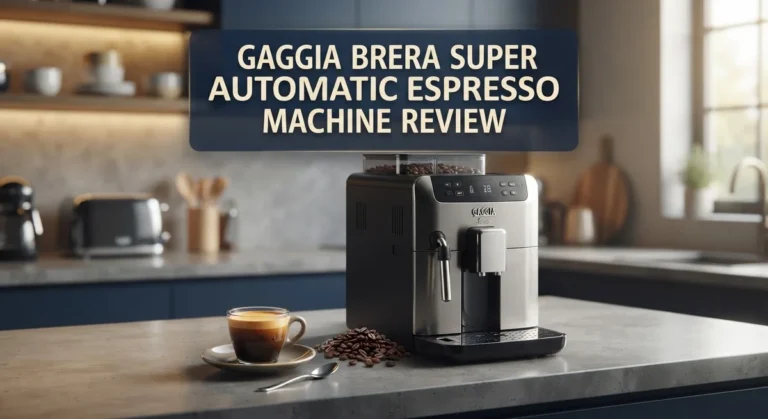 Gaggia Brera Super Automatic Espresso Machine Review: Features, Performance & Value