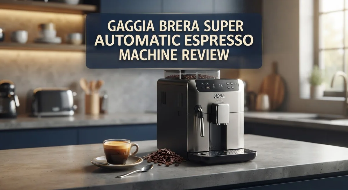 Gaggia Brera Super Automatic Espresso Machine Review: Features, Performance & Value