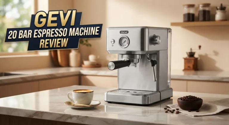 GEVI 20 Bar Espresso Machine Review: Worth Your Money?