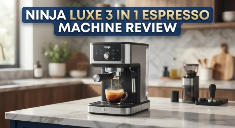 Ninja Luxe 3-in-1 Espresso Machine Review: Features, Performance & Verdict