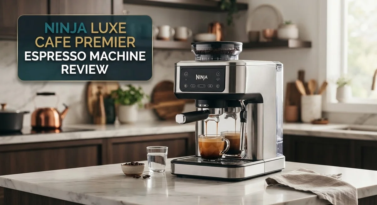 Ninja Luxe Café Premier Espresso Machine Review: Features, Performance & Verdict