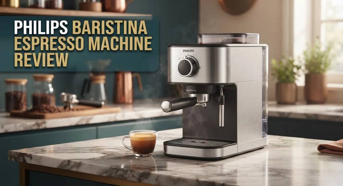 Philips Baristina Espresso Machine Review: Features, Performance & Verdict