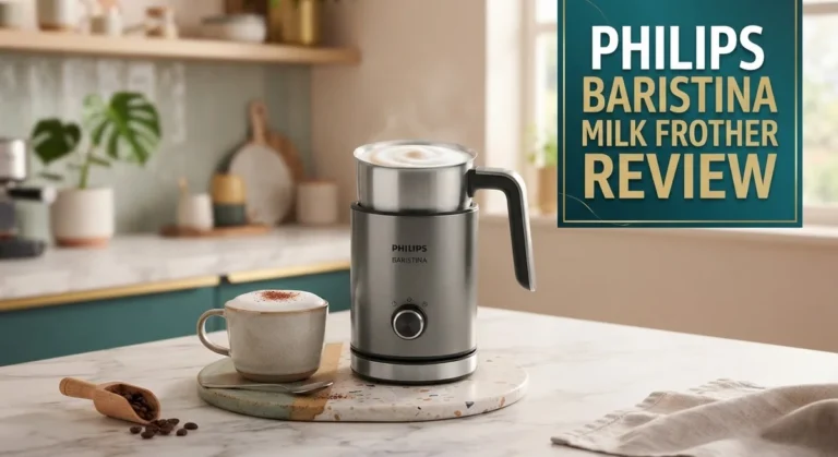 Philips Baristina Milk Frother Review: One-Touch Hot & Cold Frothing
