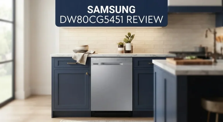 Samsung DW80CG5451 Dishwasher Review: Worth Your Money?