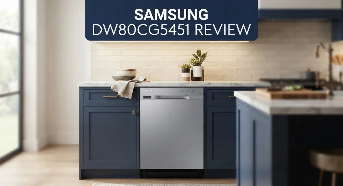 Samsung DW80CG5451 Dishwasher Review: Worth Your Money?
