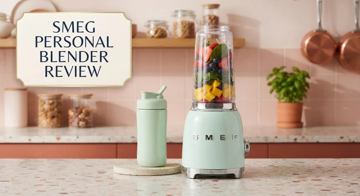 SMEG Personal Blender Review: Design, Performance & Travel Features