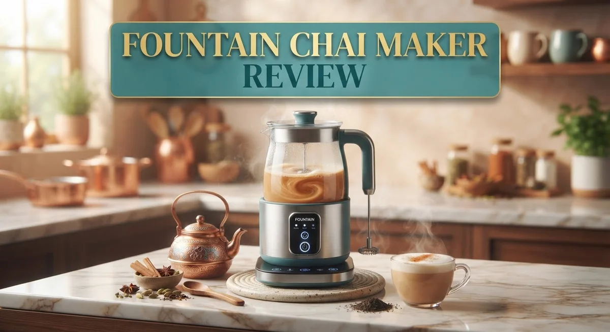 Fountain Chai Maker Review: Best Stovetop Chai Brewing Solution
