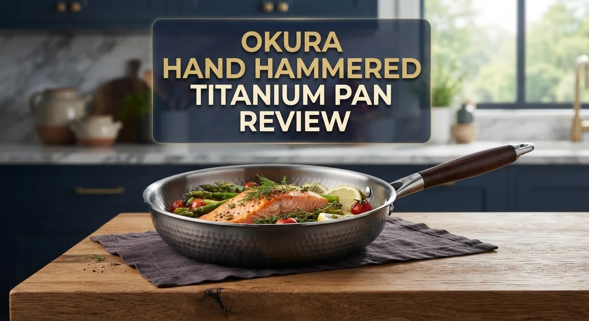Okura Hand Hammered Titanium Pan Review: Heat Distribution, Durability & Performance