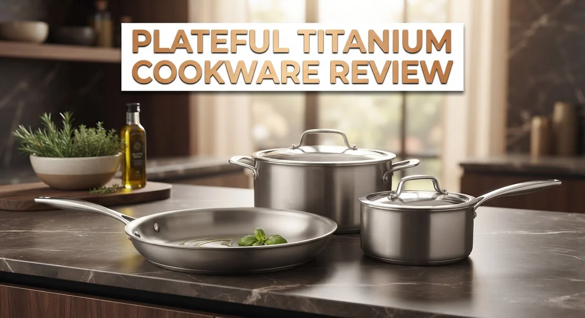Plateful Titanium Cookware Review: Pure Titanium Pans for Healthy Cooking